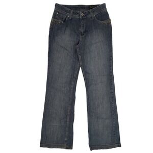 Vintage Lawman Western Jeans Size 9 (28x32) Rhinestone High Rise Y2K Cowgirl EUC